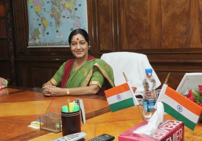 Sushma Swaraj to visit Bangladesh this month